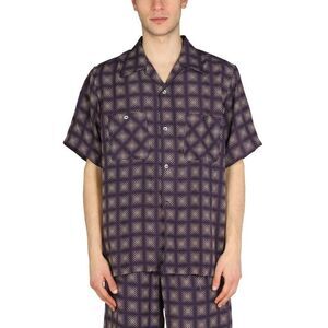 NEEDLES Men's Short Sleeve Patterned Shirt Men MULTICOLOUR Shirts